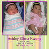 Ashley Eliana Kwong -- Month 1 - Family Photo Book