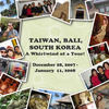 Taiwan, Bali, South Korea Tour - Travel Photo Book