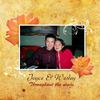 Joyce & Wes - Throughout the years - Romance Photo Book