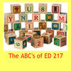 Alphabet Book of ED 217 - Education Photo Book