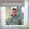 SGT Schuyler Patch - Family Photo Book