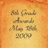 2009 8th Grade Awards - Education Photo Book