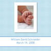 William's First Year - Baby Photo Book