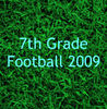7th Grade Football Fall 2009 - Education Photo Book