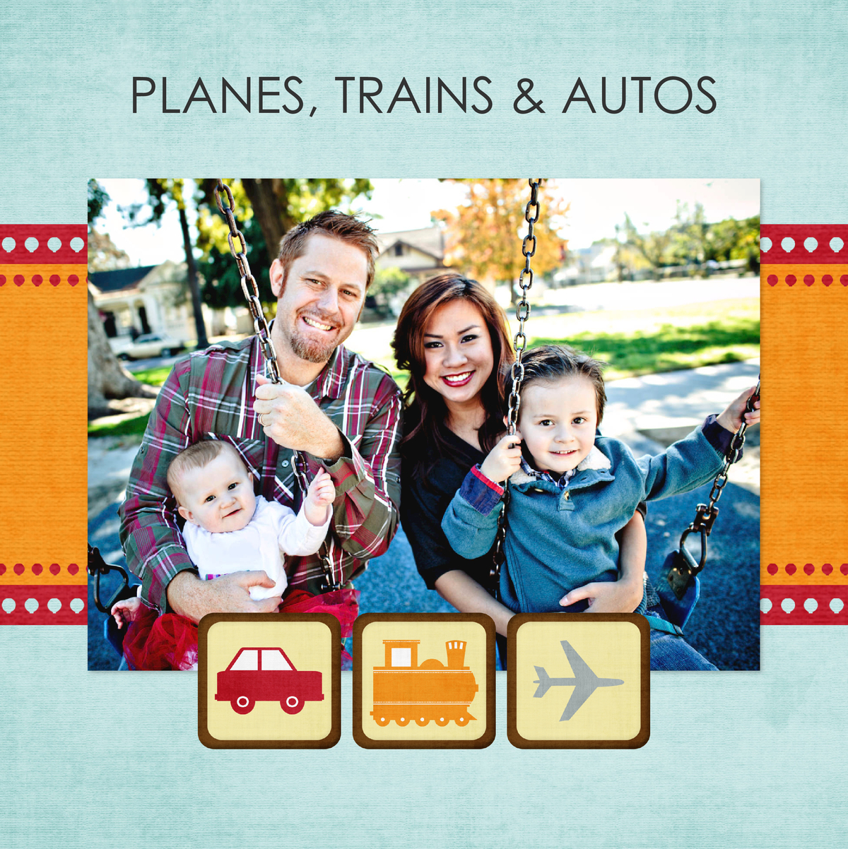 Planes, Trains & Autos - Kids Photo Books