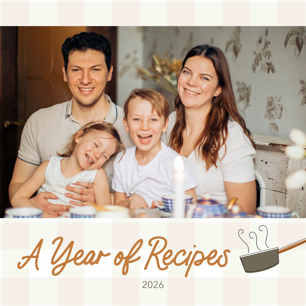 A Year of Recipes Calendar Custom Calendars