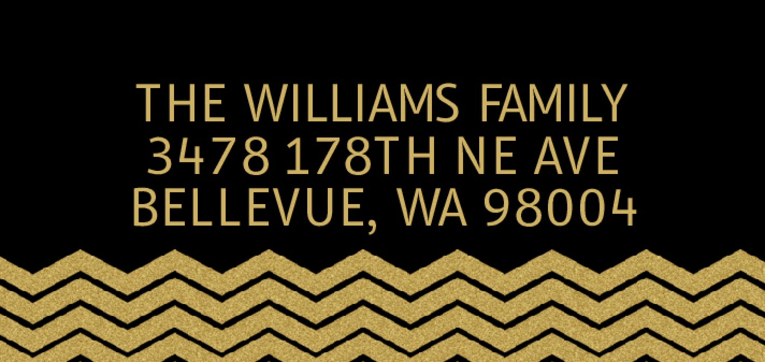 Gold Chevron